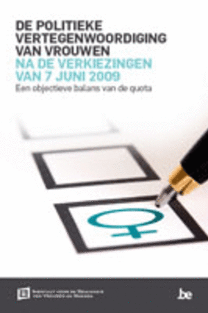 De politieke vertegenwoordiging van vrouwen na de verkiezingen van 25 mei 2014 / Instituut voor de Gelijkheid van Vrouwen en Mannen, 2015